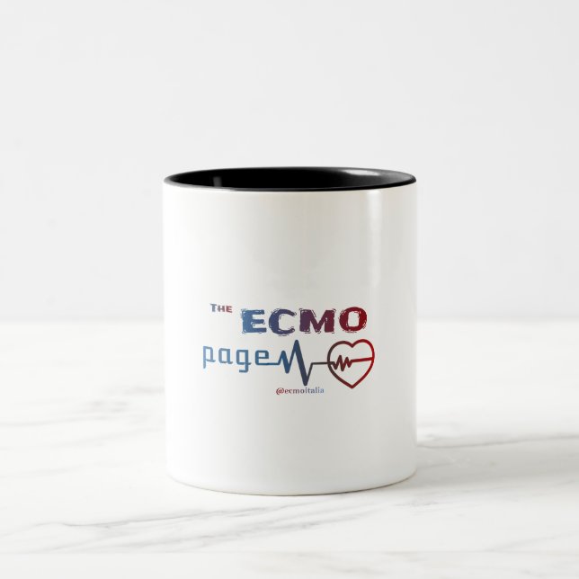 A caneca de ECMO (Centro)