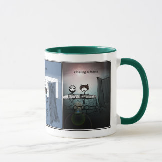 A caneca de editorial