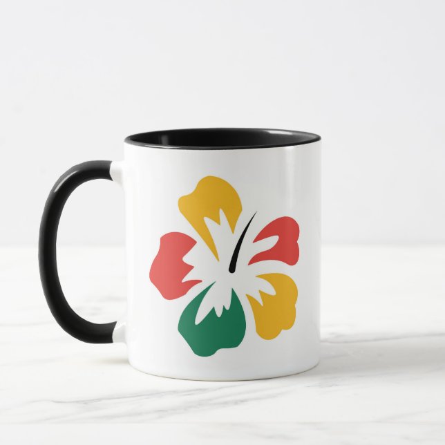 A Caneca de Hibisco BHM (Esquerda)