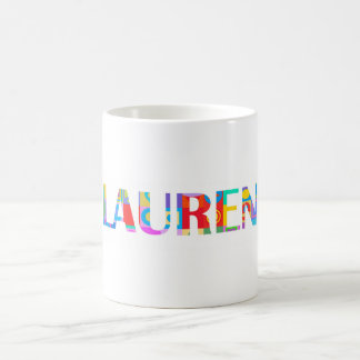 A caneca de Lauren