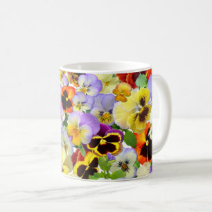 A Caneca De Recolha De Pansy