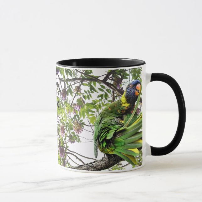 A caneca de Squawker (Direita)