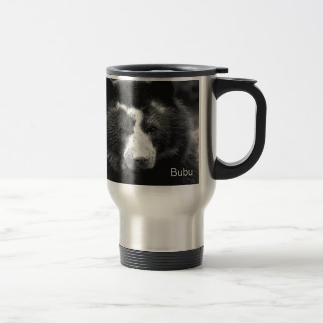A caneca de viagem de Bubu (Direita)