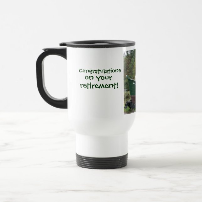 A caneca de viagem do marinheiro idoso (Esquerda)