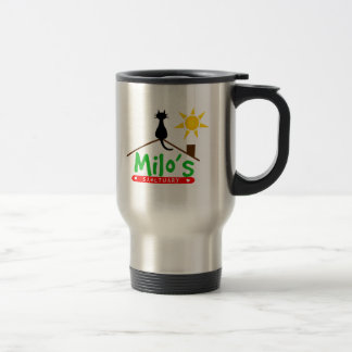A caneca de viagem do Milo