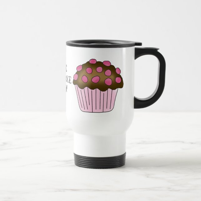 A caneca de viagem do miúdo do cupcake (Direita)