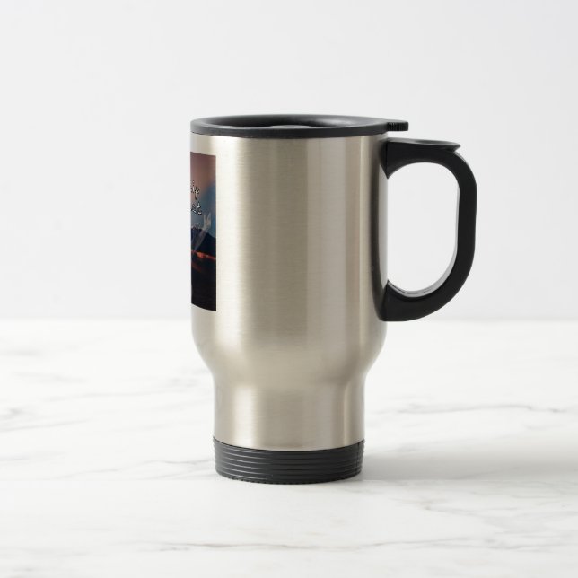 A caneca de viagem do projeto do renascimento do (Direita)
