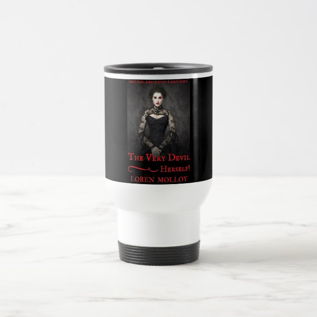 A caneca de viagem mesma do diabo ela mesma (Centro)
