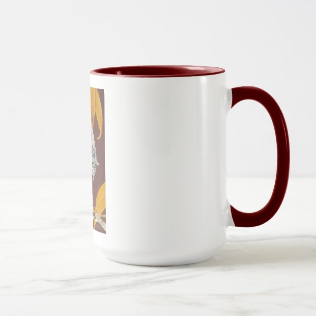 A caneca do amante do pássaro (Direita)