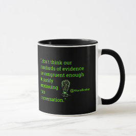 A caneca do argumento-bujão do escritório, edição