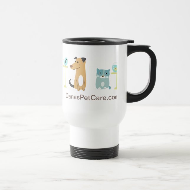 A caneca do baby-sitter do animal de estimação (Direita)