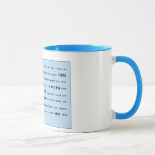 a caneca do brim