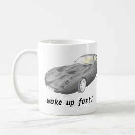 A caneca do carro de TVR Tuscan, acorda