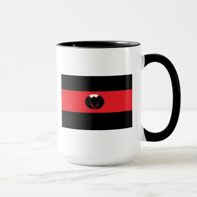 A caneca do exército do lobo (Direita)