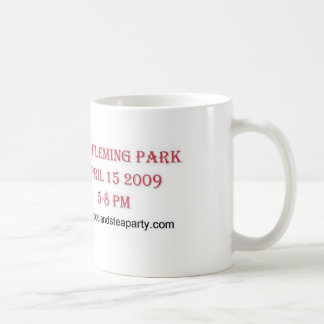 A caneca do tea party das florestas