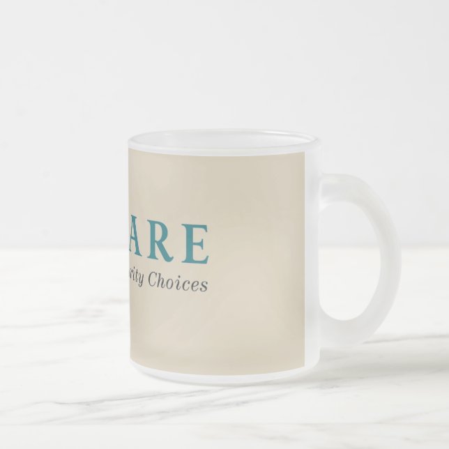 A caneca do vidro de fosco de Lawfare (Direita)