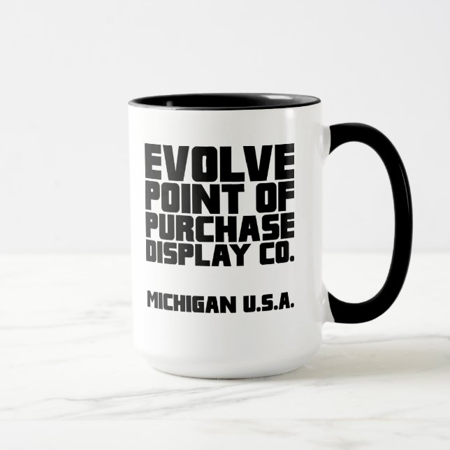 A caneca evoluir (Direita)
