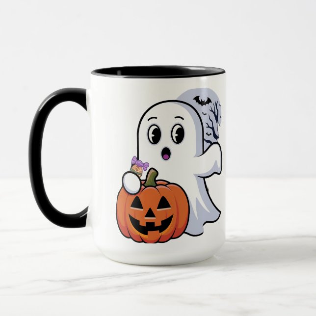 A Caneca Fantasma Branca (Esquerda)