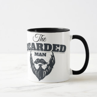 - A caneca farpada do hipster do vintage do homem