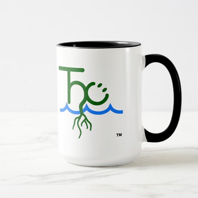 A caneca feliz de Cultivator™ 15oz (Direita)
