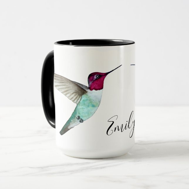 A Caneca Hummingbird da Anna (Frente Esquerda)