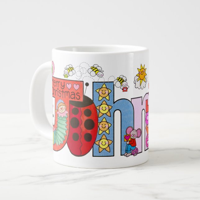 A caneca Johnnie (Frente Esquerda)