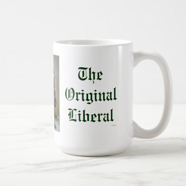 A caneca liberal original (Direita)