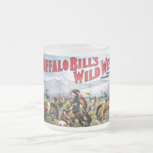 A caneca ocidental selvagem de Buffalo Bill