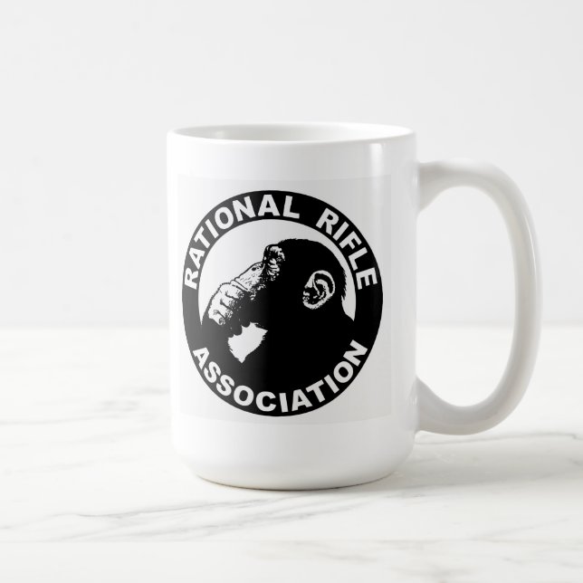 A caneca oficial da associação racional do rifle (Direita)