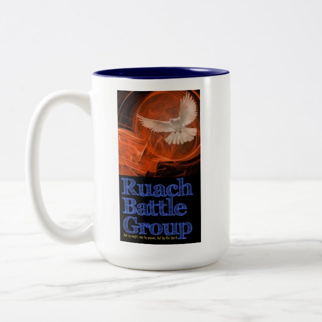 A caneca oficial do grupo de batalha de Ruach (Esquerda)