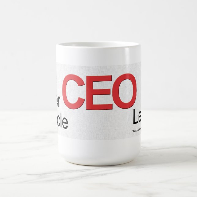 A caneca ou a caneca de cerveja do CEO (Centro)