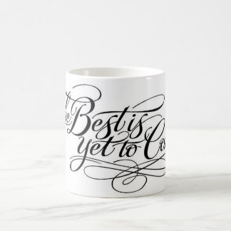 A caneca pelo design de VonHolm "o melhor é vir