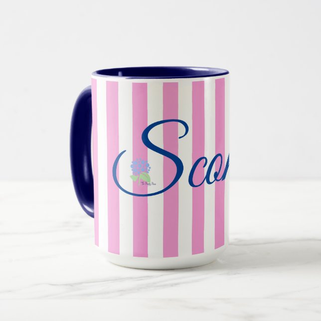A Caneca Rosa Sconset (Frente Esquerda)