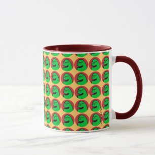 A caneca verde da cabeça de Weenii "Weenii"