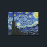 A Canvas da Noite Estrelada<br><div class="desc">A Noite Estrelada de Vincent van Gogh Canvas The Starry Night é uma pintura do artista poste-impressionista holandês Vincent van Gogh. A pintura retrata a vista do lado de fora de sua janela do sanatório à noite, embora tenha sido pintada da memória durante o dia. A parte central mostra a...</div>
