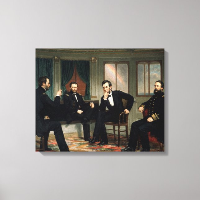 A Canvas dos Pacificadores Abraham Lincoln (Frente)