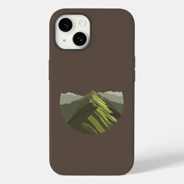 A capas de iphone de gabinete do Ridge (Verso)