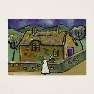 (A casa de campo thatched)