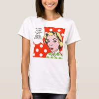 A Casa Limpa é um Sinal de T-Shirt Computador Queb