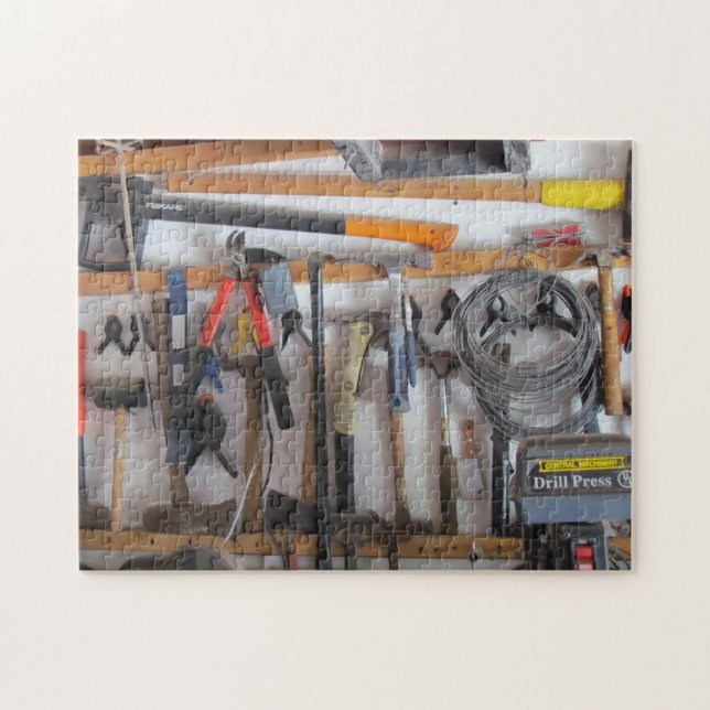 A Caverna do Homem - Ferramentas! Quebra-cabeça (Horizontal)