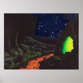 A Caverna Luminescente: Impressão