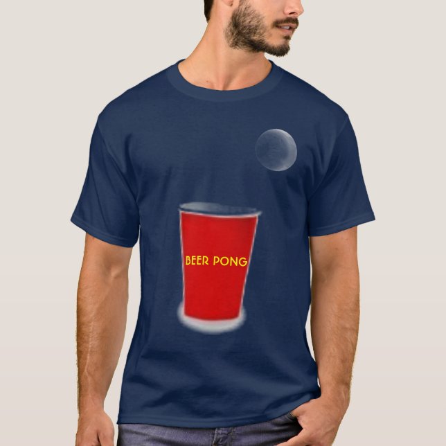A CERVEJA PONG ORDENA o t-shirt (Frente)