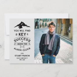 A chave para o sucesso do convite à graduação humo