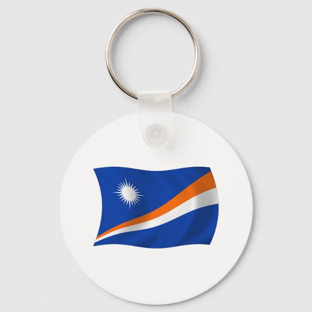 A Chaveiro da Bandeira das Ilhas Marshall (Frente)