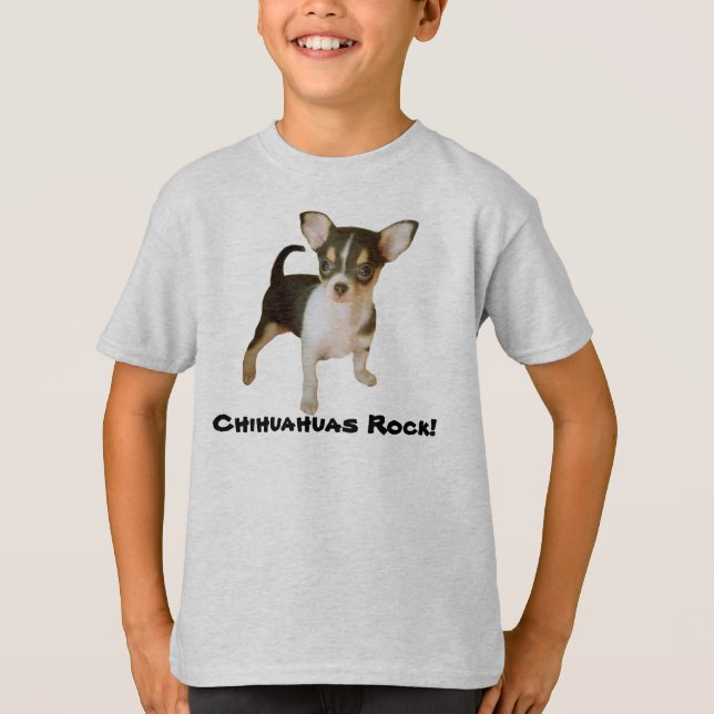 A chihuahua Cutie caçoa o t-shirt unisex (Frente)