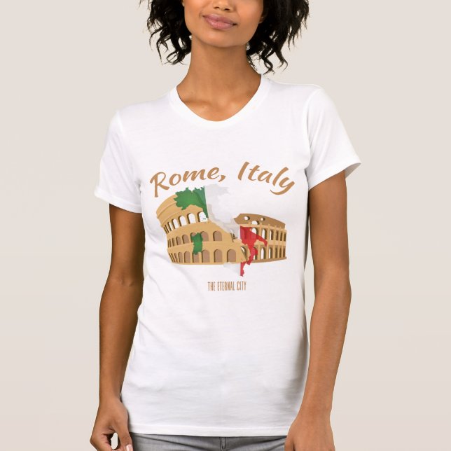 A Cidade Eterna: Roma T-Shirt (Frente)