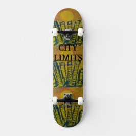 A CIDADE LIMITA A DESIGN DE SKATEBOARD POR PAULA R