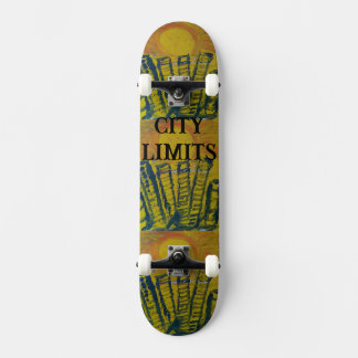 A CIDADE LIMITA A DESIGN DE SKATEBOARD POR PAULA R