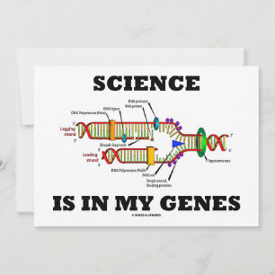 A ciência está em meus genes (replicação de DNA)