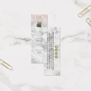 A Cinza Elegante marca seu preço de vestuário do